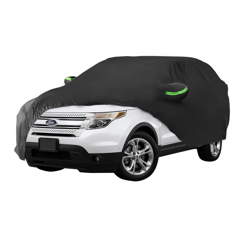 Proadsy 2025 Upgrade SUV Car Cover Compatible with Ford Explorer 2011-2024 2025 Windproof All Weather Waterproof Sun Rain UV Dust Snow Protection Outdoor Covers - Image 1